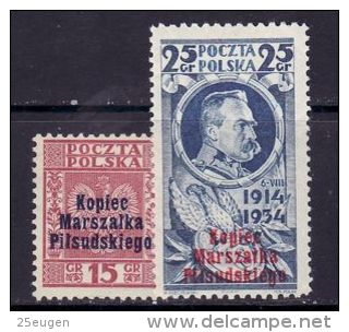 POLAND 1935 MICHEL NO: 299-300 MNH - Ungebraucht