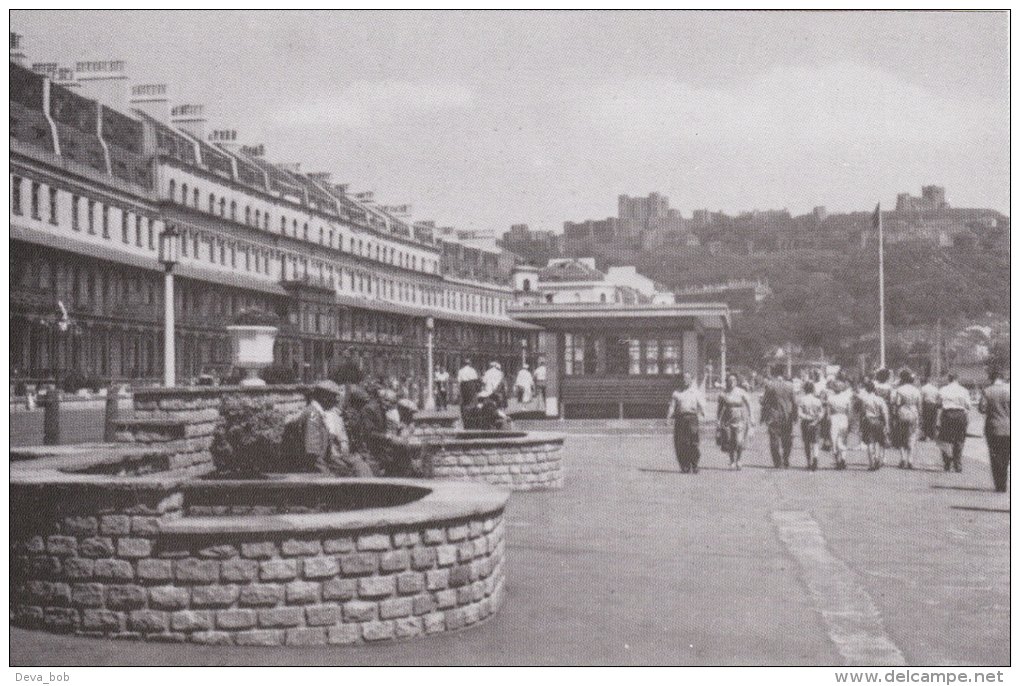 Postcard Promenade DOVER C1950 Kent Castle Repro - Dover