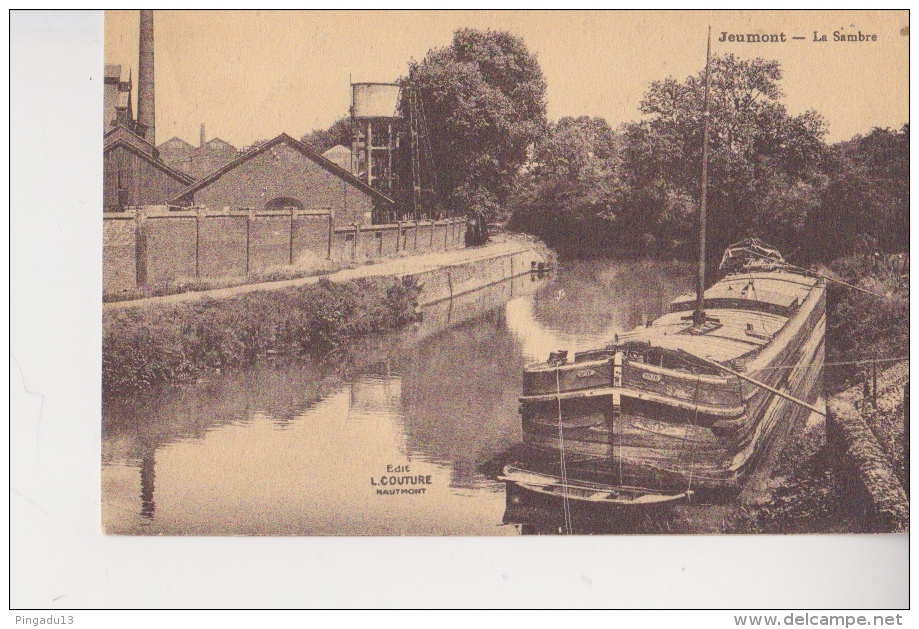 Jeumont La Sambre Péniche Roger - Jeumont