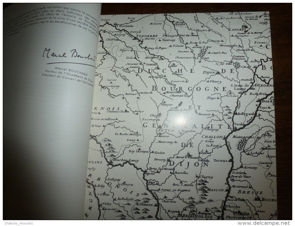 1968 La BOURGOGNE Des Lumières  1715-1789 Par D. Ligou Professeur D'histoire(.. Survol D'une Période Arbitraire Où.. ) - Bourgogne