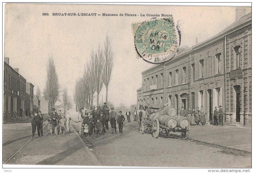 Carte Postale Ancienne De BRUAY SUR L ESCAUT - Bruay Sur Escaut