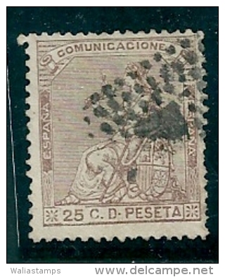 Spain 1873 Edifil 135 SG 211 Used - Used Stamps