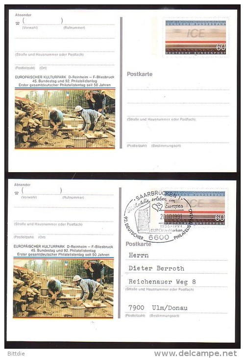 BRD, PSo 24 , * Und O   (2633) - Cartes Postales - Neuves