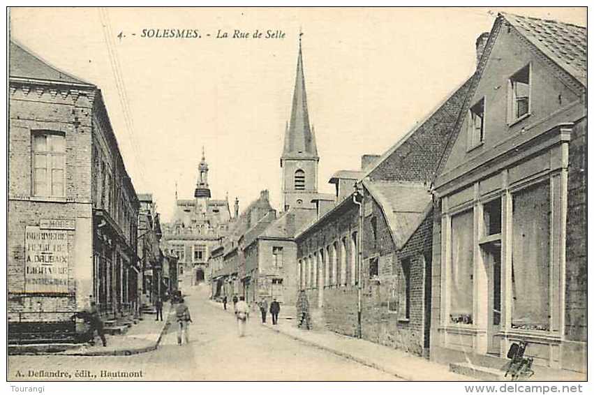 Sept13 960 : Solesmes  -  Rue De Selle - Solesmes