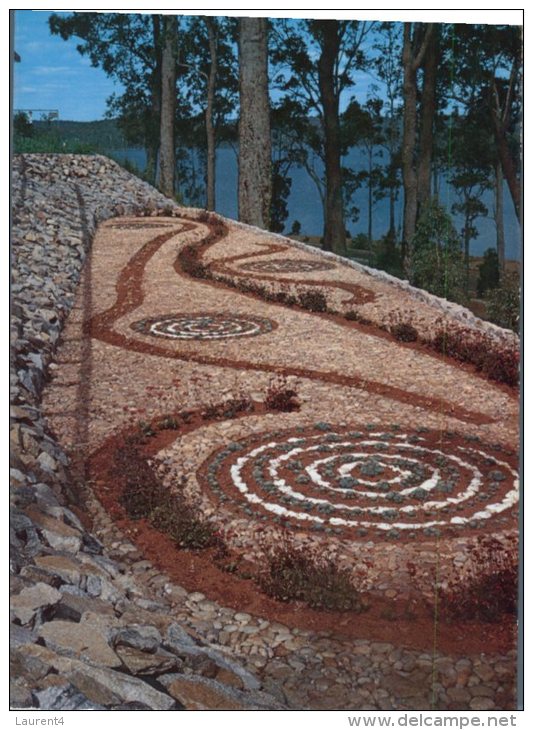 ((154) Australia - Aboriginal Men - Aborigène Art - (Serpent) - Aborigines