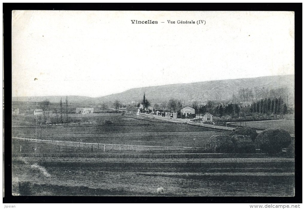 Cpa Du 89  Vincelles Vue Générale  ..  Coulanges La Vineuse   Auxerre     CML2 - Coulanges La Vineuse