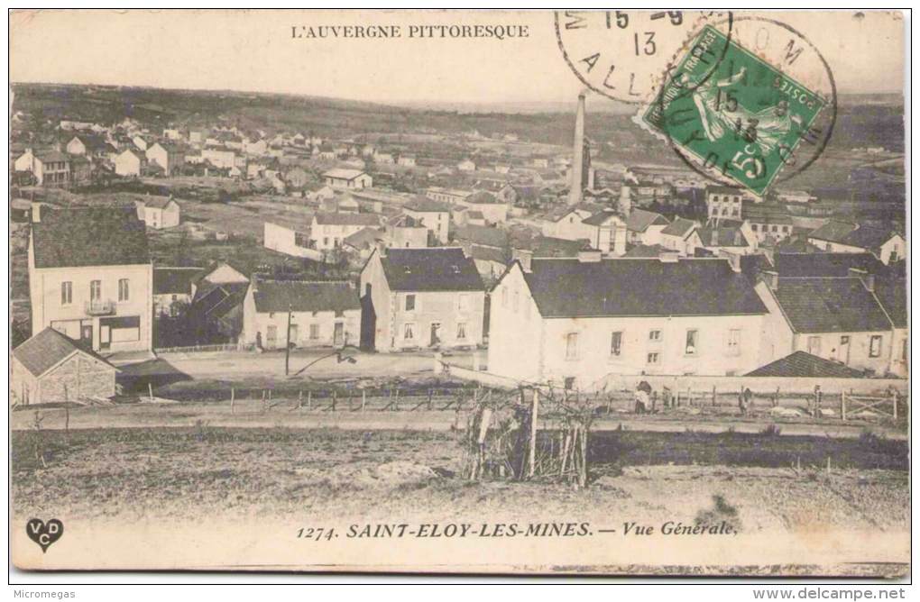 SAINT-ELOY-les-MINES - Vue Générale - Saint Eloy Les Mines