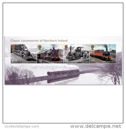 Great Britain 2013  Treinen Trains  Schotland  Blok-m/s  Postfris/mnh/neuf - Neufs