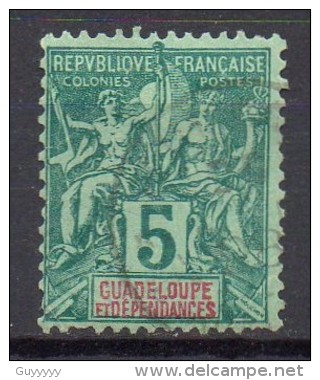 Guadeloupe - 1892 - N° Yvert : 30 - Gebraucht