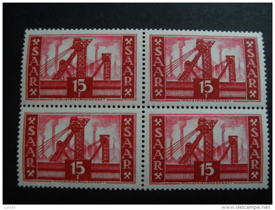 Saar 1952 Michel 329 Blok A 4 - Blocs-feuillets