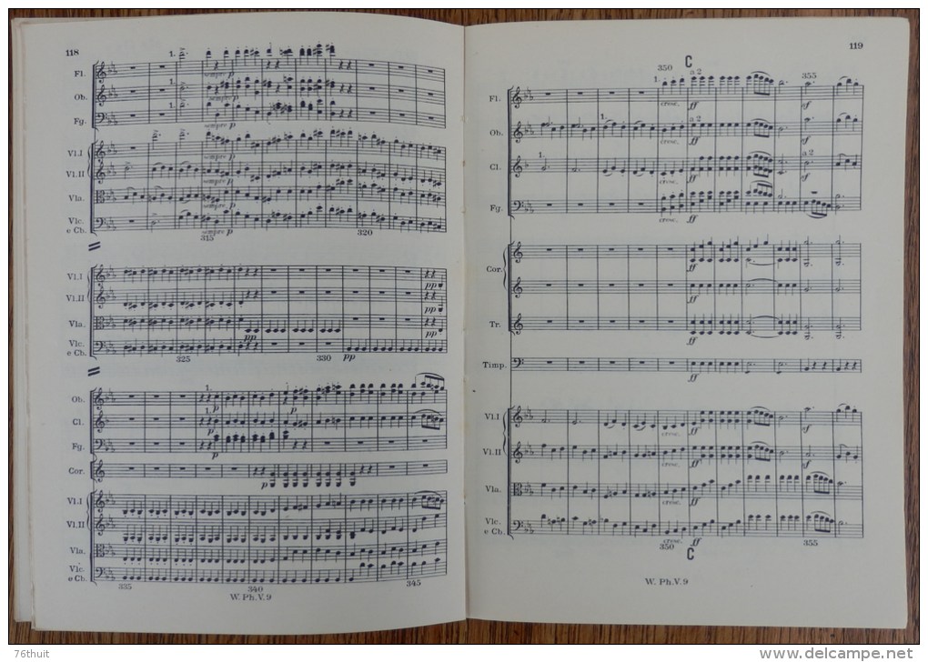 BEETHOVEN - Symphonie III  - "Eroïca" Héroïque  - Op. 55 - Editions Philharmonia Vienne - A-C