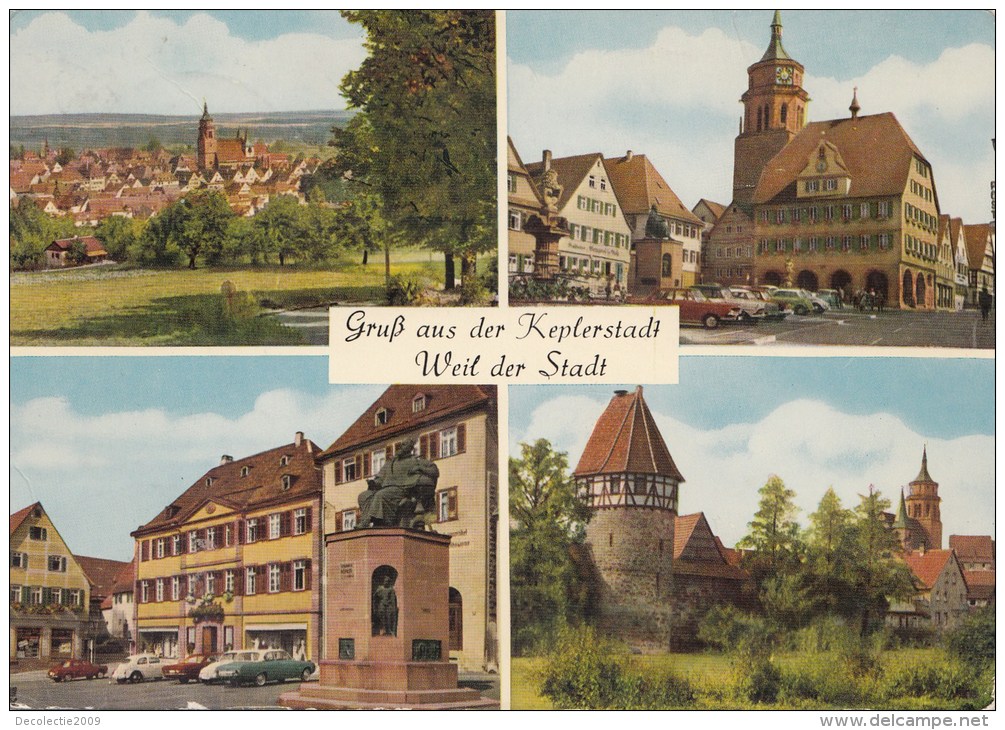 ZS41986 Keplerstadt Weit Der Stadt  2 Scans - Weil Der Stadt