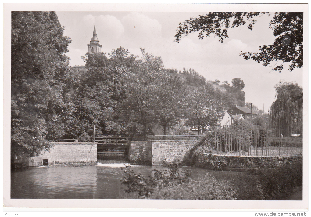 Carte Photo - Partie Am Mühlengraben, 1951 - Siegburg