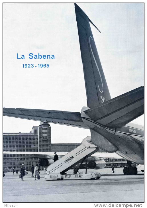 Extraits De Presse - USINES Et INDUSTRIES - 1965 - LA SABENA 1923 / 1965 - LA REGIE DES VOIES AERIENNES -    (3418) - Aviation