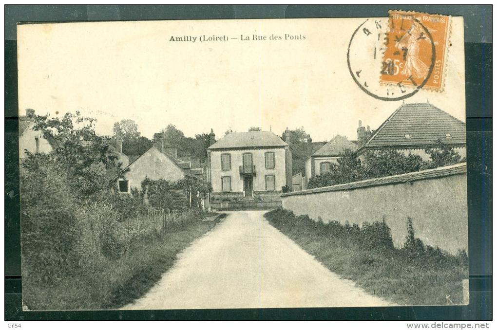 Amilly - La Rue Des Ponts Sj225 - Amilly