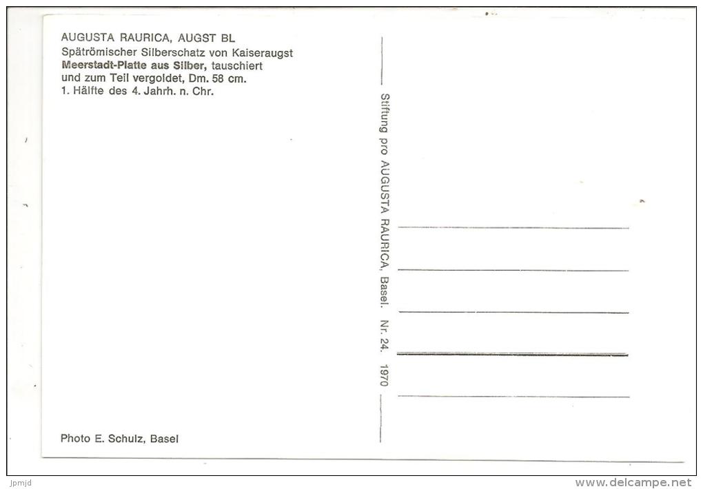 Suisse - AUGUSTA RAURICA - AUGST BL - Meerstadt-Platte Aus Silber, Tauschiert Und Zum Teil Vergoldet - Nr 24 - Augst