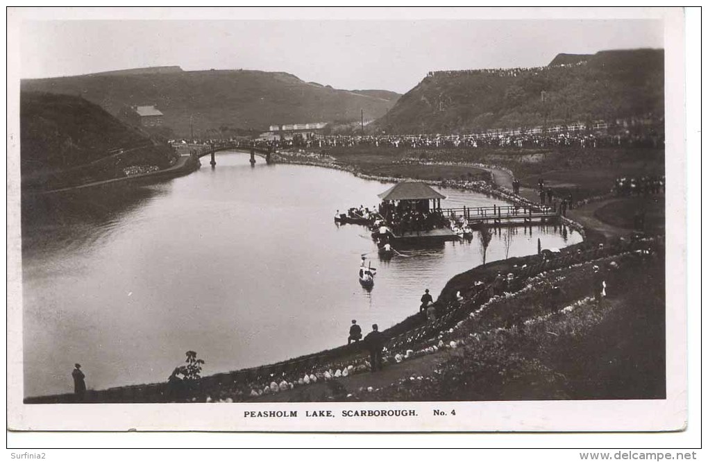 YORKS - SCARBOROUGH - PEASHOLM LAKE RP Y1922 - Scarborough