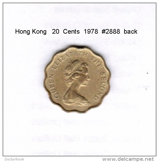 HONG KONG    20  CENTS  1978  (KM # 36) - Hongkong
