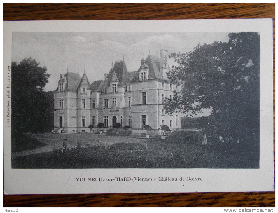 86 - VOUNEUIL Sous BIARD - Château De Boivre. - Vouneuil Sous Biard