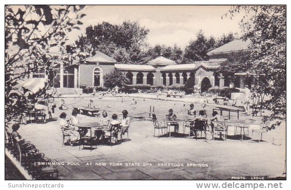 New York Saratoga Springs Swimming Pool At New York State Spa Artvue - Saratoga Springs