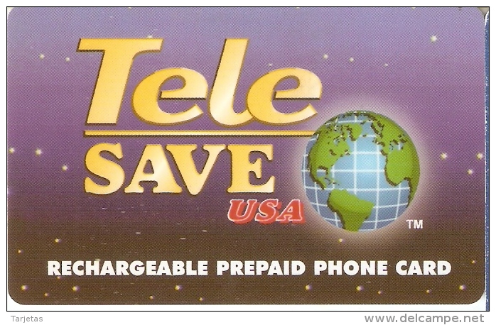 TARJETA DE ESTADOS UNIDOS DE TELE SAVE USA - Sonstige & Ohne Zuordnung