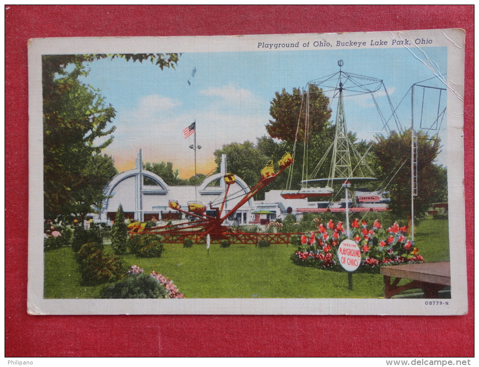 Buckeye Lake Park,OH--Playground--cancel 1943--PJ 283 - Other & Unclassified