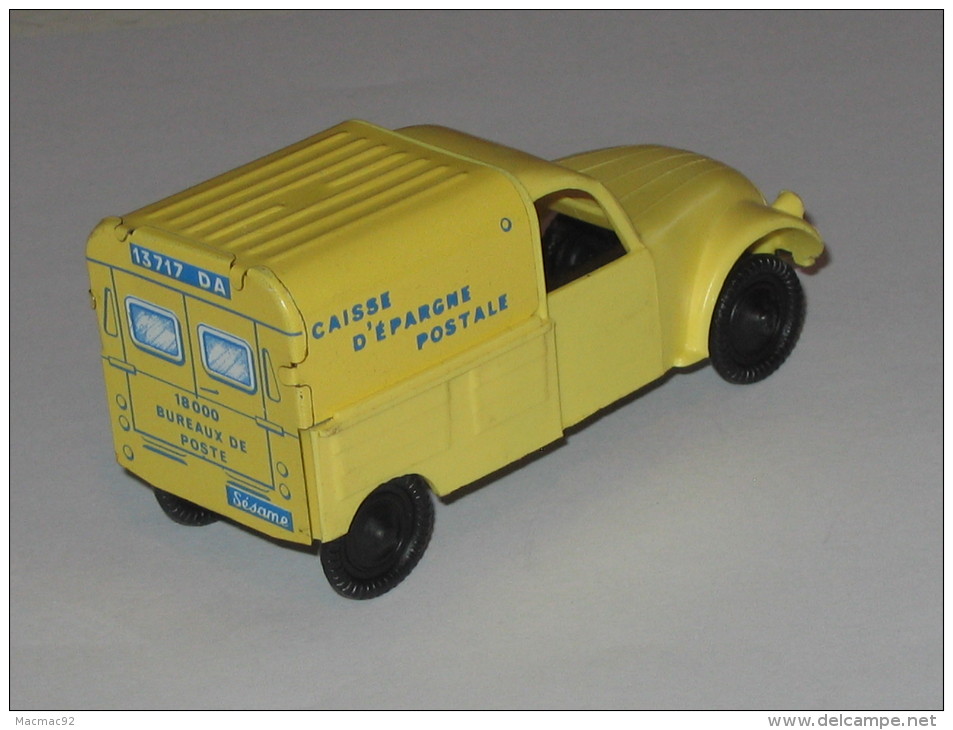 SESAME - Citroen 2 CV - Caisse D'épargne Postale  -  MODELE RARE !!! ***** ACHAT IMMEDIAT **** - Publicitaires - Toutes Marques