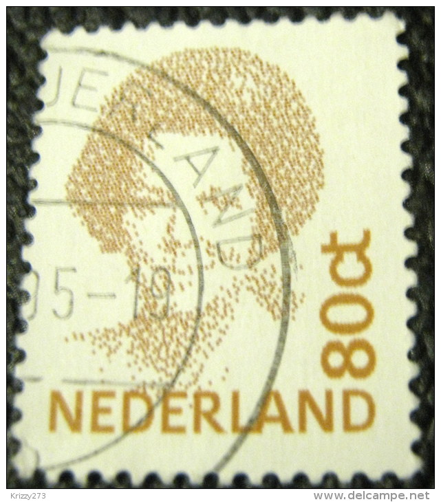 Netherlands 1991 Queen Beatrix 80c - Used - Usati