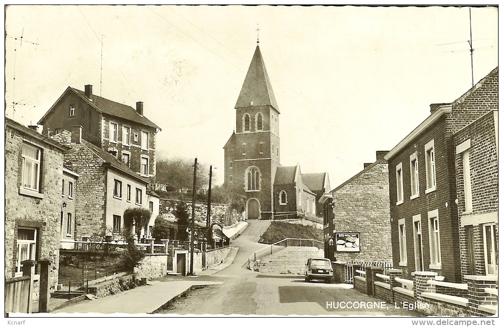 CP De HUCCORGNE " L'église  " - Wanze