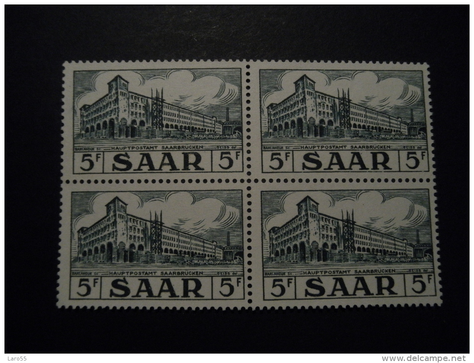 Saar 1952 Michel 323 Blok A 4 - Blocs-feuillets