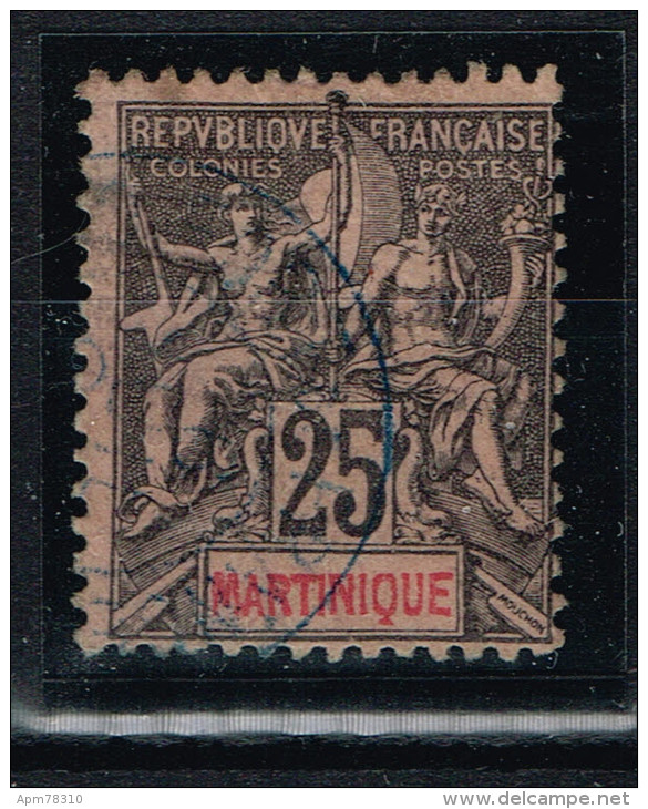 MARTINIQUE 1892 OBL Y&T 38 - Gebraucht