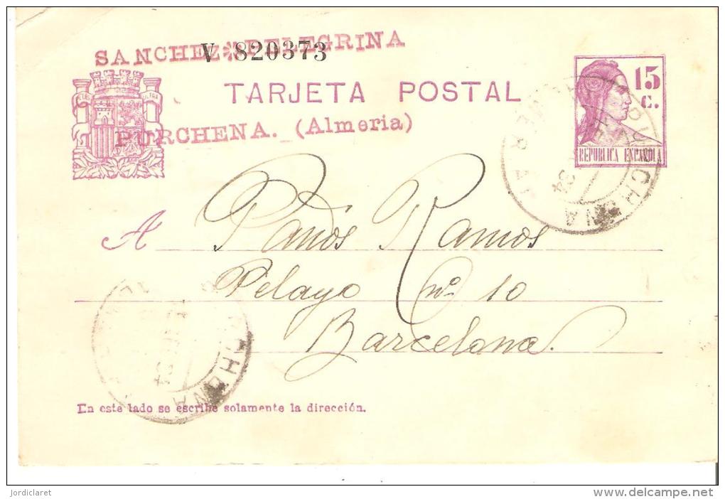 E.P COMERCIAL PURCHENA-ALMERIA - 1931-....