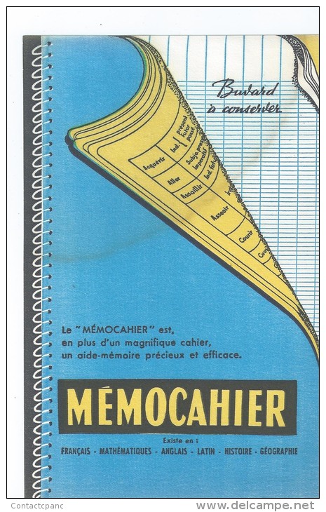 MEMOCAHIER               -   Ft  =  21 Cm X 13.5 Cm - Papierwaren