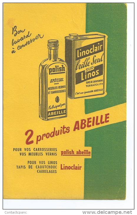 Produits   "  ABEILLE   "      Polish  Et   Linoclair - Wassen En Poetsen