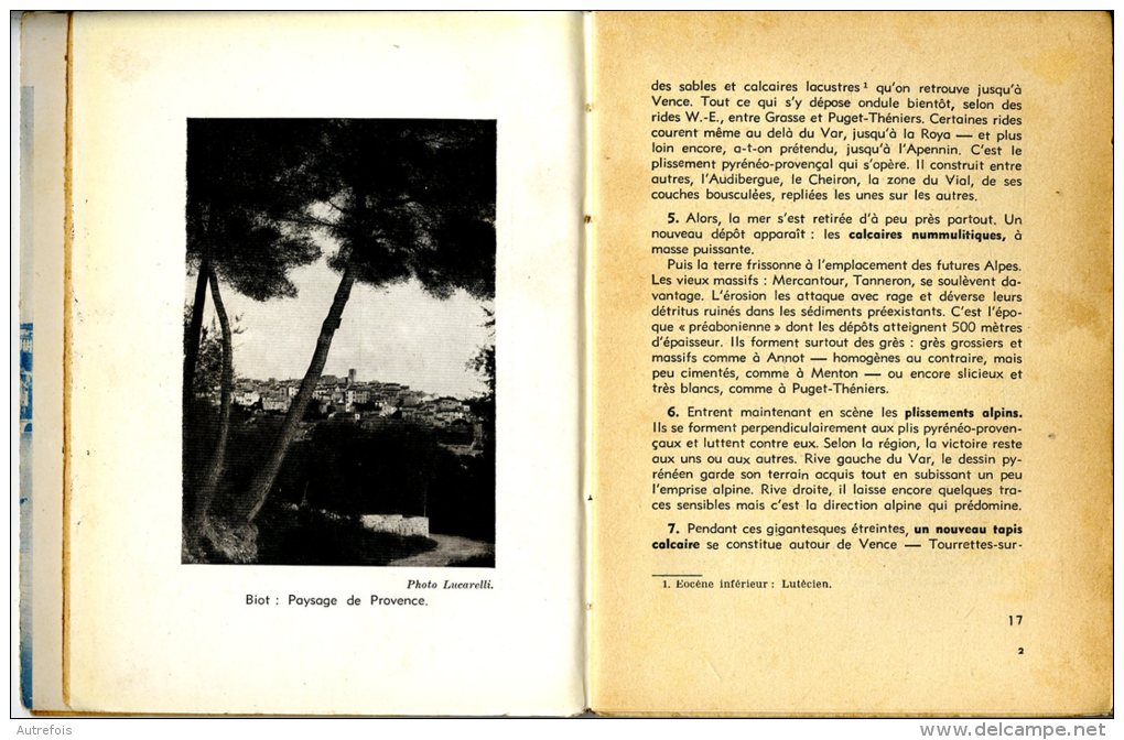 MONOGRAPHIE DES ALPES MARITIMES  -  L. FOIRET  - - Provence - Alpes-du-Sud