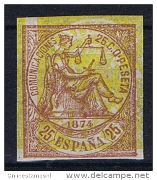 Spain: 1874, Mi 139 U MNH/** - Neufs