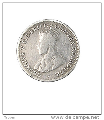 Australie - 3 Pence - 1916 M - Argent - TB+ - 1855-1910 Handelsmunt