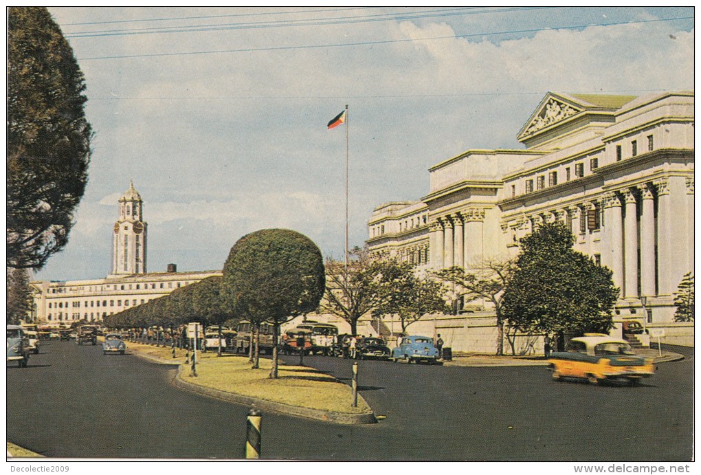 ZS50073 Congres Of The Republic Of The Philippines Manila      2  Scans - Philippines