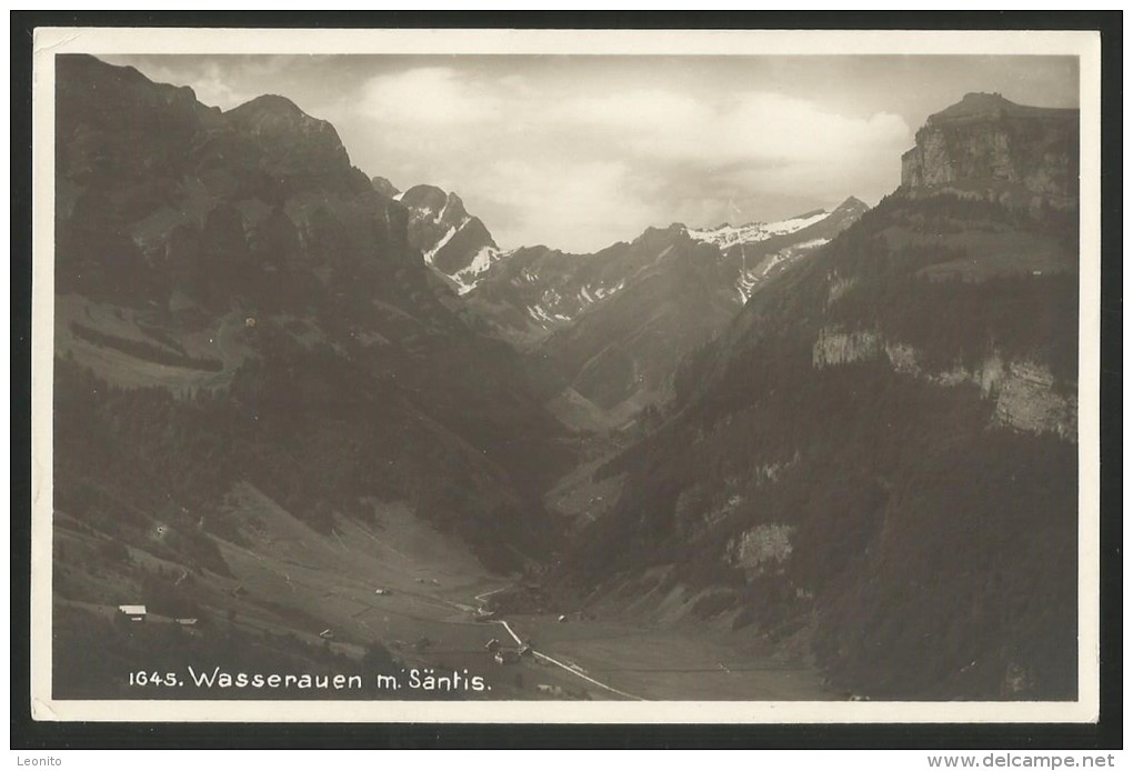 WASSERAUEN Bezirk Schwende Säntis Ca. 1925 - Schwende