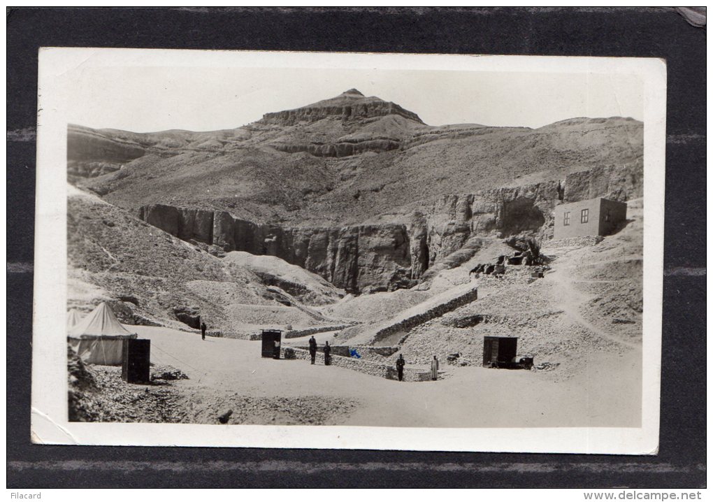 42736    Egitto,  Thebes  -  General  View  Tomb  Of  The  Kings,  VGSB  1936 - Luxor