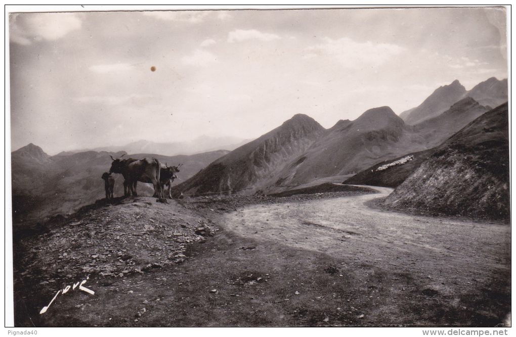 Cp , RÉGIONS , AQUITAINE , Route Du Col D'Aubisque - Aquitaine