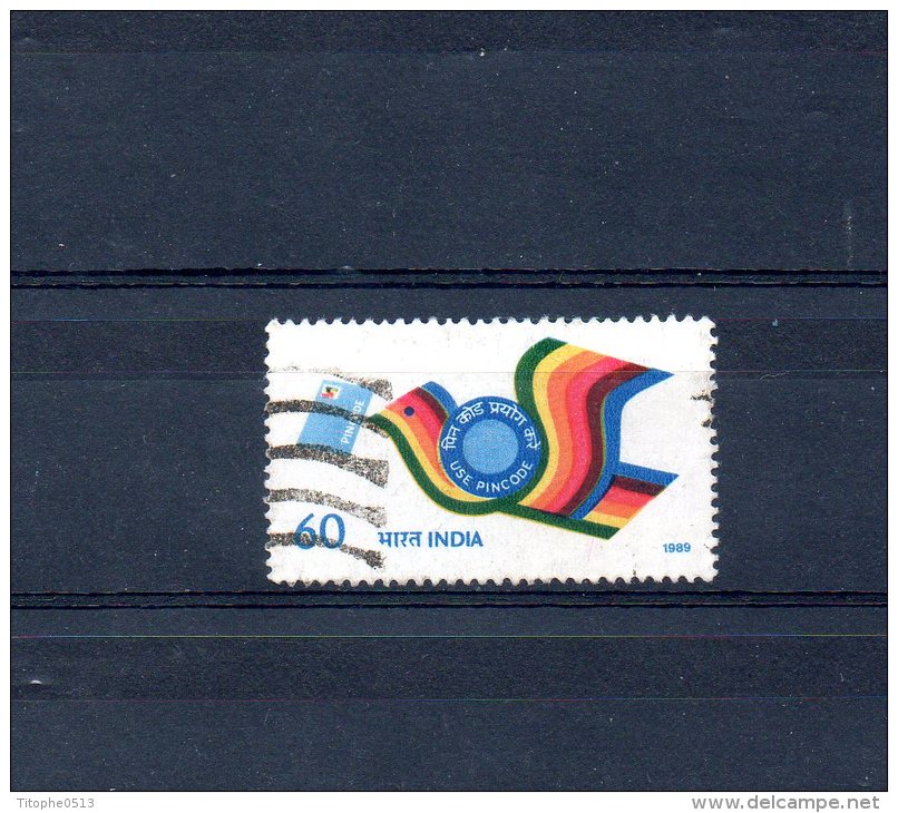 INDE. N°1037 Oblitéré De 1989. Code Postal. - Postcode