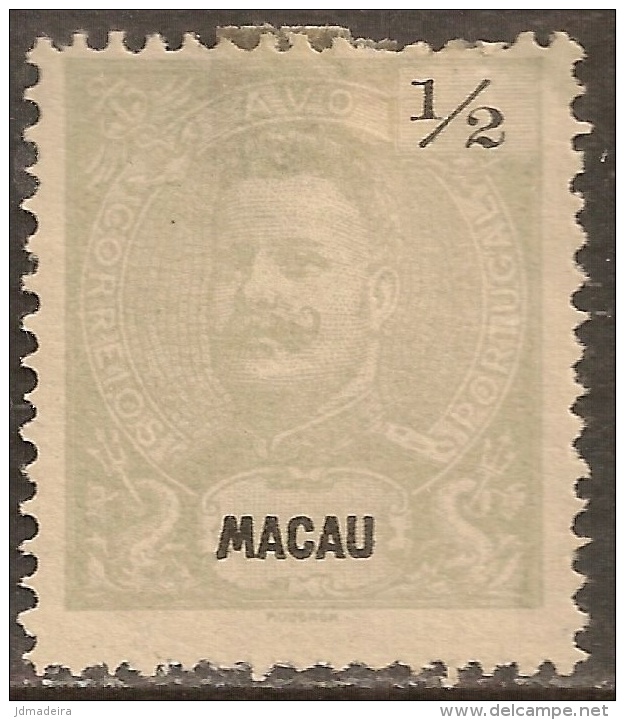 Macao - 1911 KIng Carlos Surcharged - Nuovi