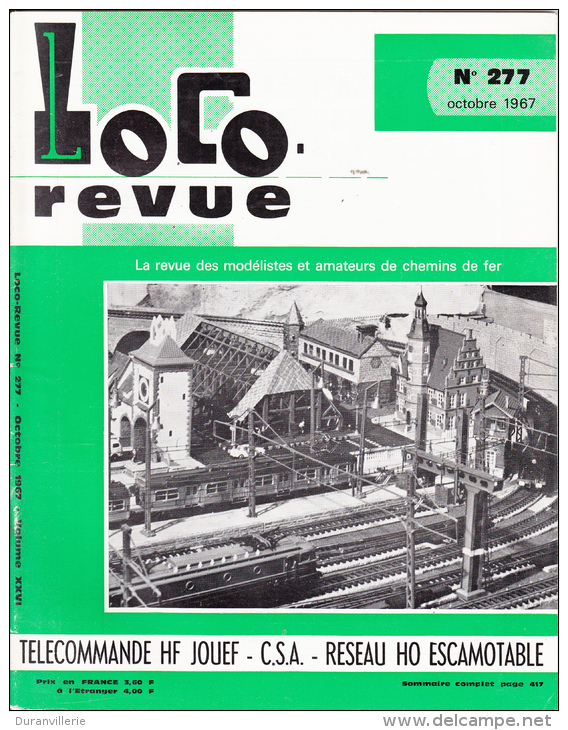 Loco Revue 277 1967 030 TB Ouest JL, Télécommande HF JOUEF - French