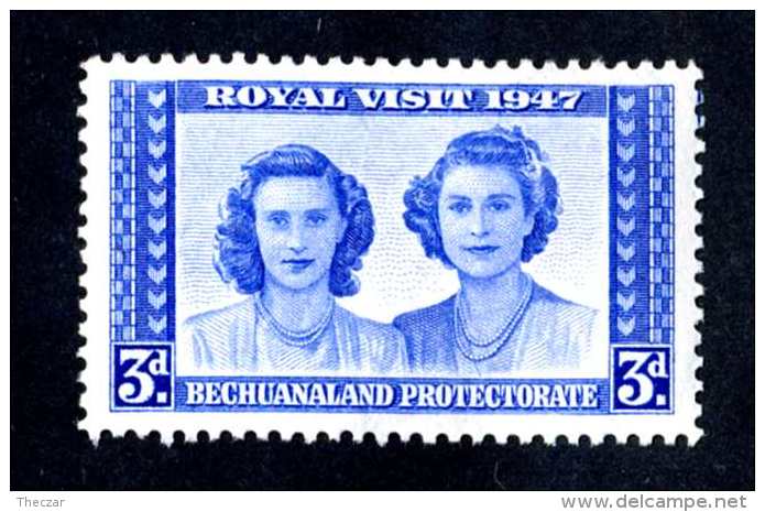 6488x)  Bechuanaland 1947 ~ -Sc # 37 ( Cat.$ .25 )  Mnh**~ Offers Welcome! - 1885-1964 Protectorat Du Bechuanaland