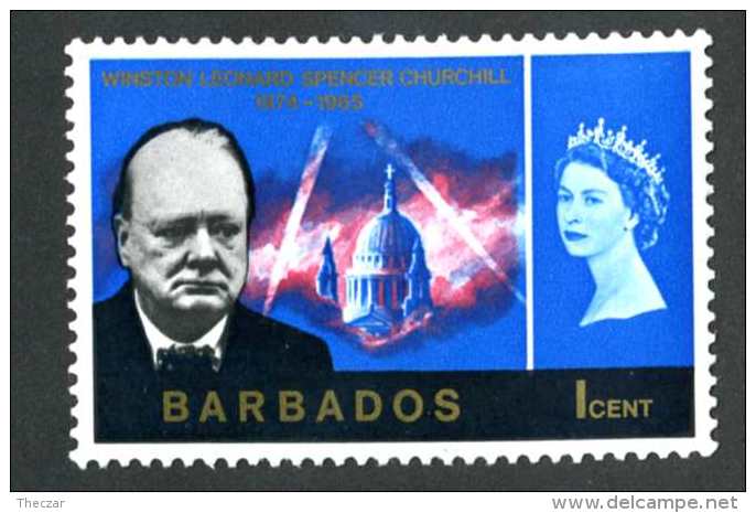 6608x)  Barbados 1966 ~ -Sc # 281 ( Cat.$ .30 )  Mnh**~ Offers Welcome! - Barbades (...-1966)