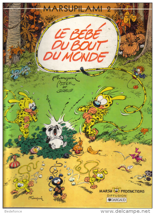 Marsupilami - 2 - Le Bébé Du Bout Du Monde - Franquin Batem Et Greg - Marsupilami