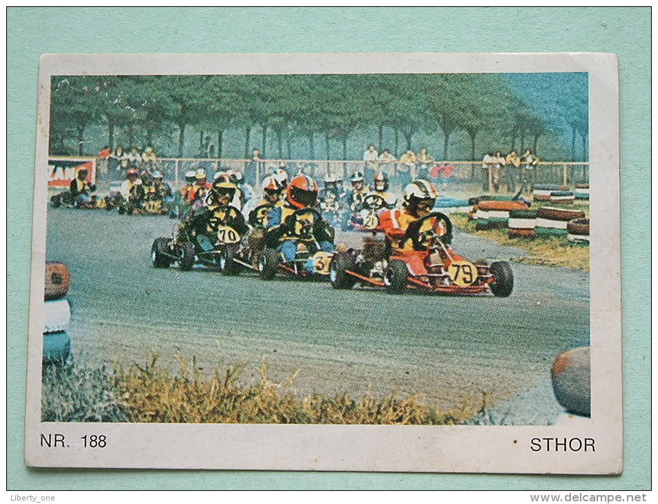 Go Kart / Karting - Goldstein / Sthor ( 7,5 X 5 Cm. ) Zelfklever / Sticker Nr. 186 En 187 ( Zie/voir Details Foto ) ! - Sonstige & Ohne Zuordnung