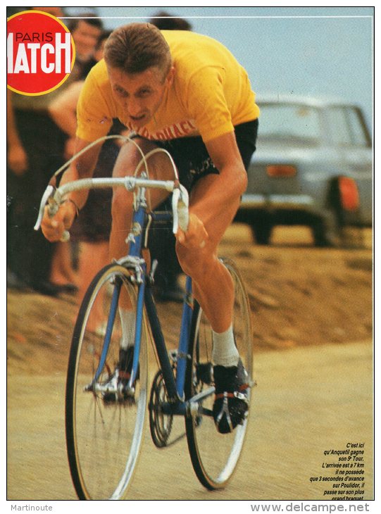 - Très Beau Paris Match Hors Série De 56 Pages ANQUETIL, Histoire D'un Géant - Nombreuses Photos - 209 - Cycling