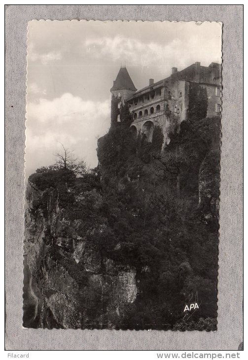 43090   Francia,  Bruniquel  -  Le  Chateau  Et  Le  Roc  De  Roland,  VG  1959 - Montclar De Quercy